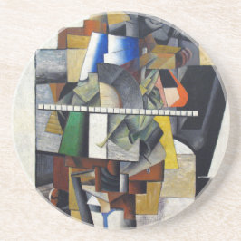 カジミルマレヴィッチ抽象芸術アートサンドストーンコースター コースター