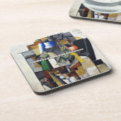 カジミルマレヴィッチ抽象芸術アート コースター (左側)