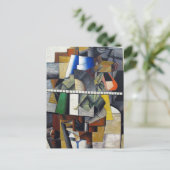 カジミルマレヴィッチ抽象芸術アート ポストカード (スタンド正面)