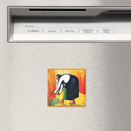 カジミル・マレ絵画ビチの死神 マグネット (インサイチュ (食洗機))