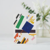 カジミール・マレビッチ至上主義の構成 シーズンポストカード (スタンド正面)