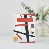 カジミール・マレビッチ – 至上主義 ポストカード (スタンド正面)