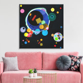 カジミール・マレヴィチがワッシリー・カンディンスキーと出会った時 キャンバスプリント (インサイチュ (リビング))