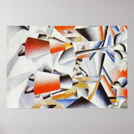 カジミール・マレヴィッチ・アート ポスター (正面)