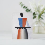 カジミール・マレヴィッチ・アート ポストカード (スタンド正面)