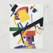 カジミール・マレーヴィチによるシュプレマティズム ポストカード (正面)