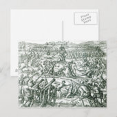 カジャマルカの戦い（1532年） ポストカード (正面/裏面)