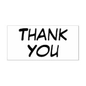 カジュアルありがとう ラバースタンプ (インプリント)