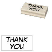 カジュアルありがとう ラバースタンプ (押印)