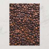 カジュアルなコーヒー豆をメニューに追加 カフェ メニュー (裏面)