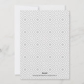 カジュアルなブラシ付き編集可能カラー年賀状 シーズンカード (裏面)