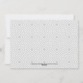 カジュアルなブラシ付き編集可能カラー年賀状 シーズンカード (裏面)