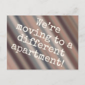 カジュアルな別荘風の新居ハガキ 案内ポストカード (正面)