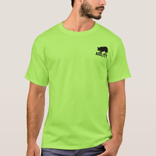 カジュアルな敏捷- Tシャツ (正面)