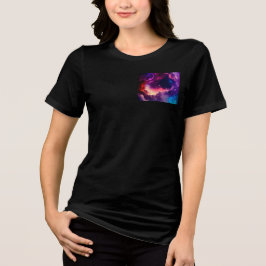 カジュアルな毎日着用のクルーネックTシャツ トライブレンドＴシャツ