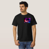 カジュアルな毎日着用のクルーネックTシャツ Tシャツ (正面フル)