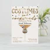 カジュアルエレガンス ハロウィンパーティー 招待状 (スタンド正面)