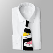 カジュアルカラフルスニーカー黒首タイ ネクタイ (タイ)