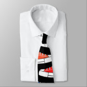 カジュアルカラフルスニーカー黒首タイ ネクタイ (タイ)