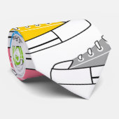 カジュアルカラフルユニセックスネックタイ ネクタイ (ロール)