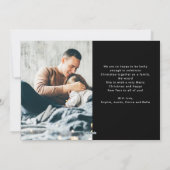 カジュアルスクリプト マルチフォトグリッド | メリークリスマス シーズンカード (裏面)