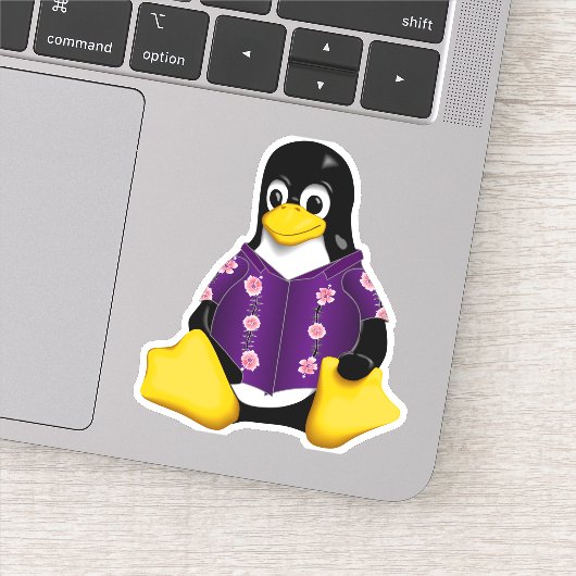 カジュアルタックスフラワーストライプカスタムカットビニール シール (詳細)