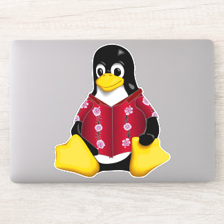 カジュアルタックスフラワーストライプカスタムカットビニール シール