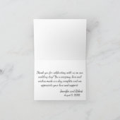 カジュアルデイジーサンキューカード サンキューカード (内部)