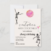 カジュアルドレス＆カクテル ハロウィンテーマ 招待状 (正面)