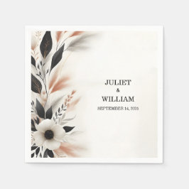 カジュアルハートファンシーは何も結婚ない スタンダードカクテルナプキン