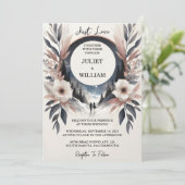 カジュアルハートファンシーは何も結婚ない 招待状 (スタンド正面)