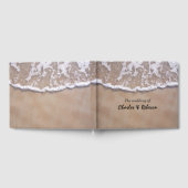 カジュアルビーチテーマ結婚ズゲストブック ゲストブック (全面)