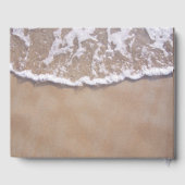 カジュアルビーチテーマ結婚ズゲストブック ゲストブック (裏面)