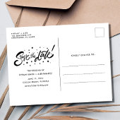 カジュアルビーチ結婚式予算日付の保存 案内ポストカード