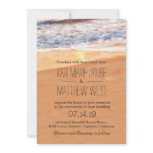 カジュアルビーチ結婚式金ゴールド波