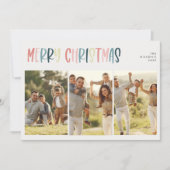 カジュアルフェスティバルカラフルの写真 シーズンカード (正面)