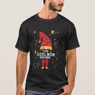 カジュアルママのノーム クリスマス柄チェック柄 お揃いファミリー Tシャツ