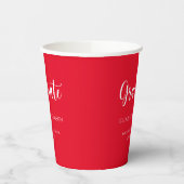 カジュアルモダン卒業党 紙コップ (左)