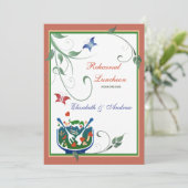 カジュアルランチ - リハーサルランチの招待状 招待状 (スタンド正面)