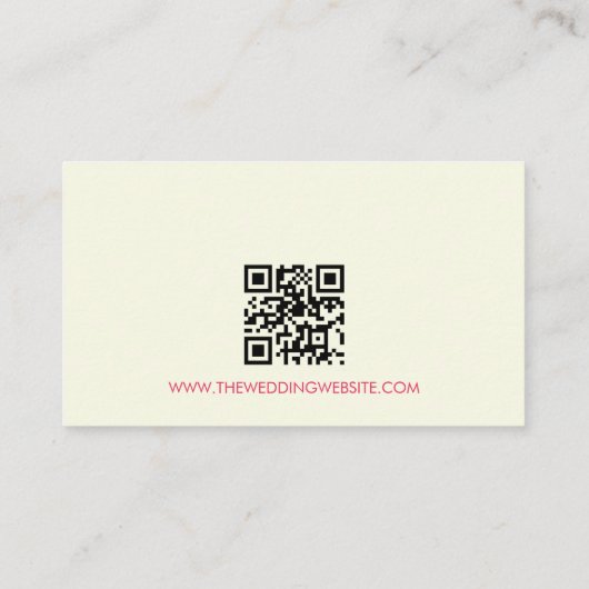 カジュアル愛ファンシーの詳細は結婚ない エンクロージャーカード (裏面)