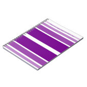 カジュアル紫 ノートブック (左側)
