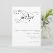 カジュアル結婚式招待状 招待状 (スタンド正面)