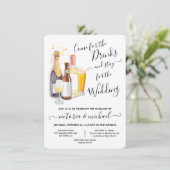 カジュアル結婚来招待状 招待状 (スタンド正面)