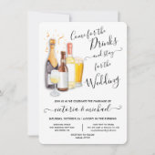 カジュアル結婚来招待状 招待状 (正面)