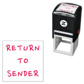 「カジュアル送信者に戻る」 セルフインキングスタンプ (インサイチュ)