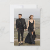 カジュアルPhoto Food Choices 出欠カード (裏面)