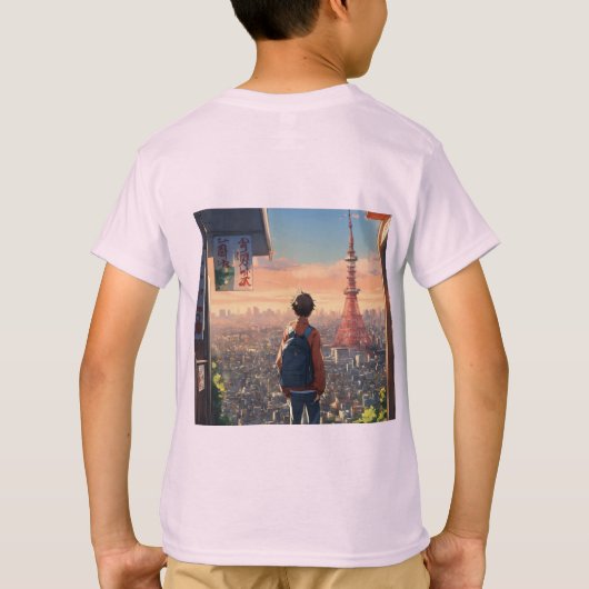 「カジュアルTシャクールツ」 Tシャツ (裏面)