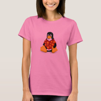 カジュアルTux女性の絞り Tシャツ