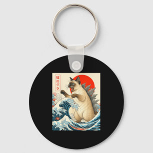 カジラシャメネキャットア日本のートシおもしろいャメセカ キーホルダー