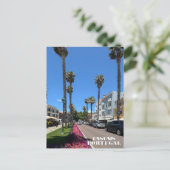 カスカイかわいらしスポルトガル写真，カスタム旅行 シーズンポストカード (スタンド正面)